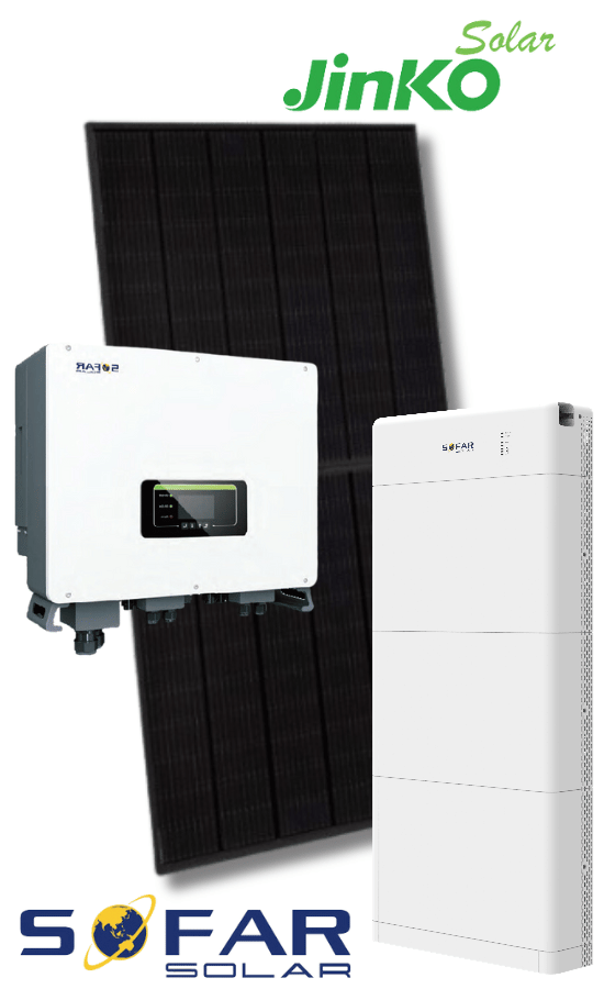 Photovoltaik Komplettanlage 10 kWp mit Speicher und Montage